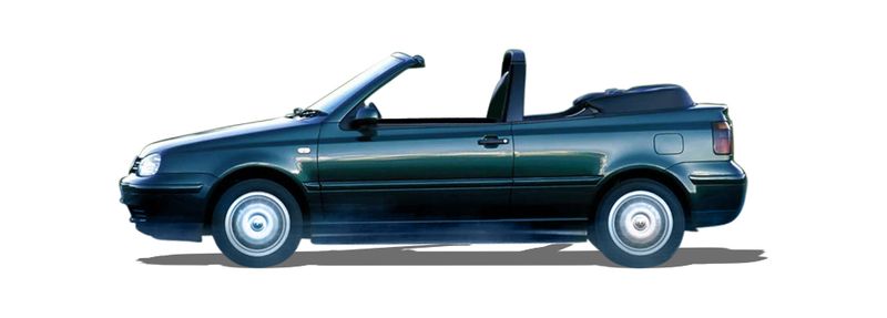 VW GOLF IV Cabriolet (1E7) 1.6