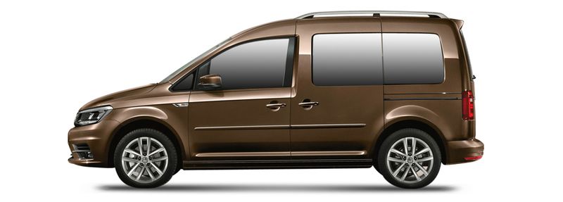 VW CADDY IV вэн (SAB, SAJ) 1.4 TGI CNG