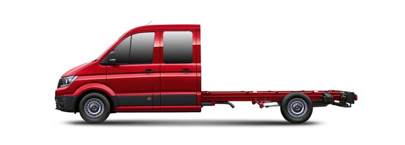 VW CRAFTER 30-50 c бортовой платформой/ходовая часть (2F_) 2.5 TDI