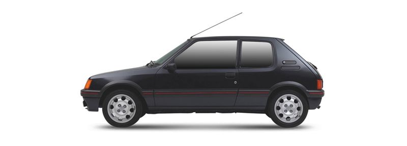 PEUGEOT 205 I Кабриолет (741B, 20D) 1.4 CJ