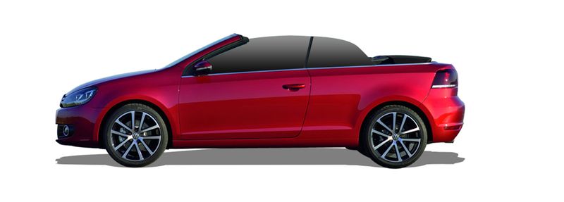 VW GOLF VI Кабриолет (517) 1.4 TSI