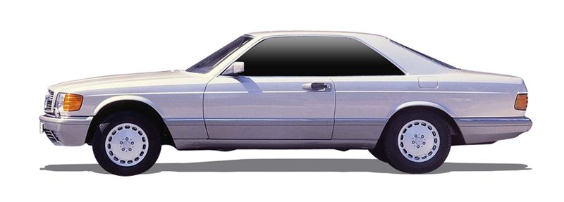 MERCEDES-BENZ S-CLASS купе (C126) 560 SEC (126.045)